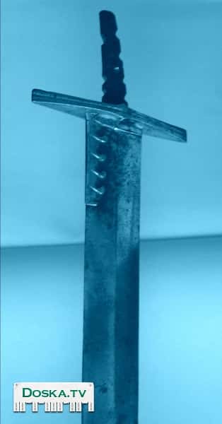 Шедевр мировой истории. Меч. Раннее средневековье. Подлинник. Экспертное заключение РАН