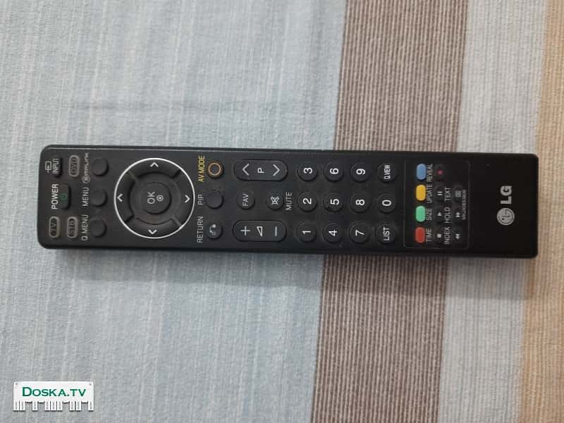 телевизионный пульт LG MKJ40653806 (оригинал) в рабочем хорошем состоянии