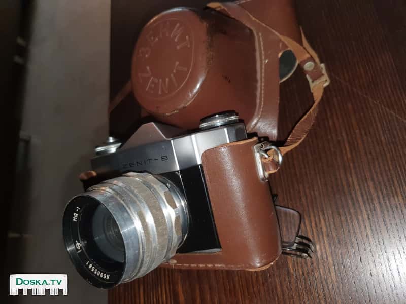 Фотоаппарат Zenit-B (для понимающих и специалистов) с широкоугольным объективом MIR-1